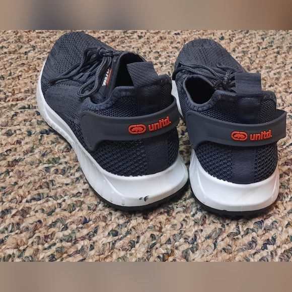 UNLTD 9 Dark Gray and White Shoes - Picture 3 of 4